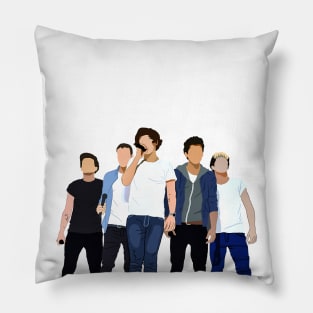One Direction Live Artwork mode shillouette Pillow