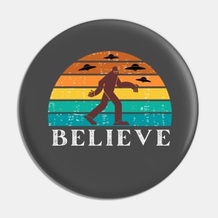 Bigfoot believe Pin