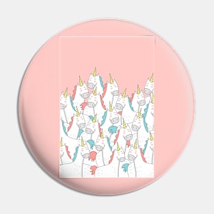 Unicorn Party - Pink Pin