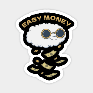 Easy Money Rainy Cloud Magnet