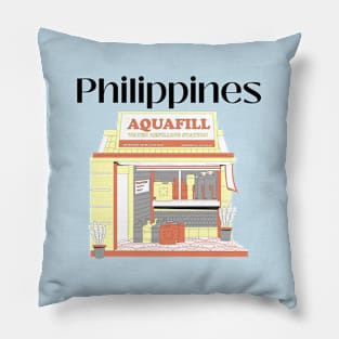 Pinay Philippines Filipino Roots: Water Store Pillow