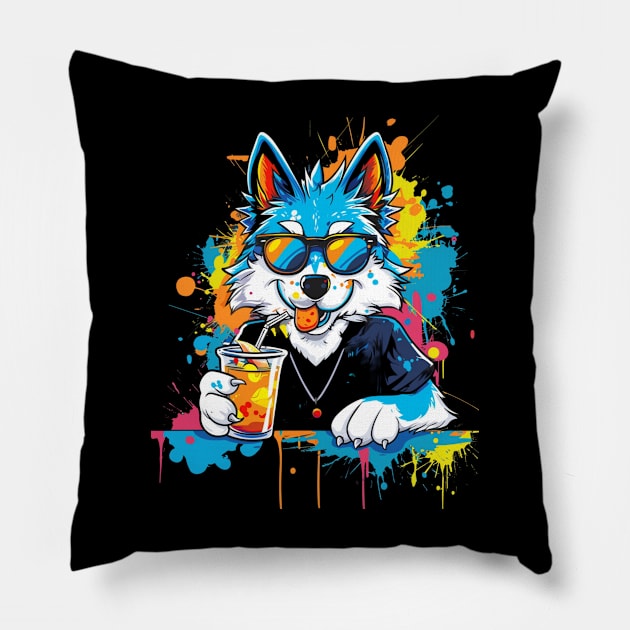 Bluey Vivacious Ventures Pillow by Thunder Lighthouse