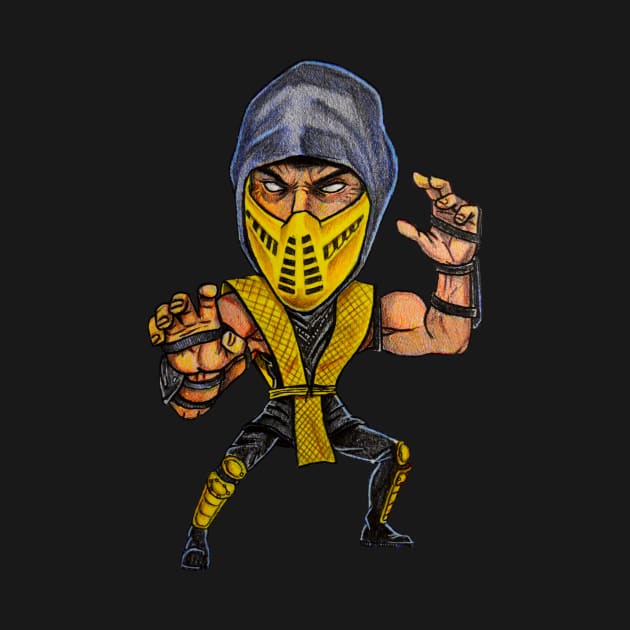 Chibi Scorpion by tabslabred