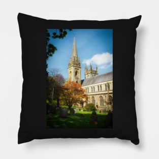 Llandaff Cathedral in Spring Pillow