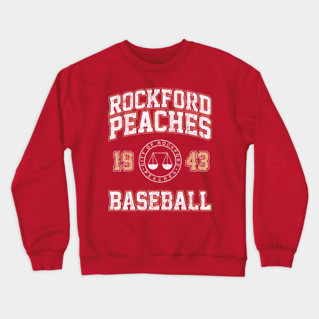 rockford peaches sweatshirt