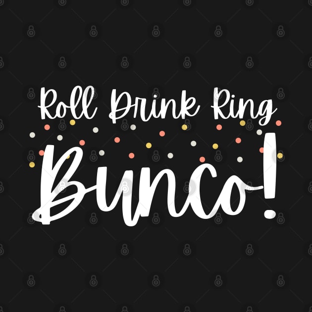 Roll Drink Ring Bunco Dice Game Night Prize by MalibuSun