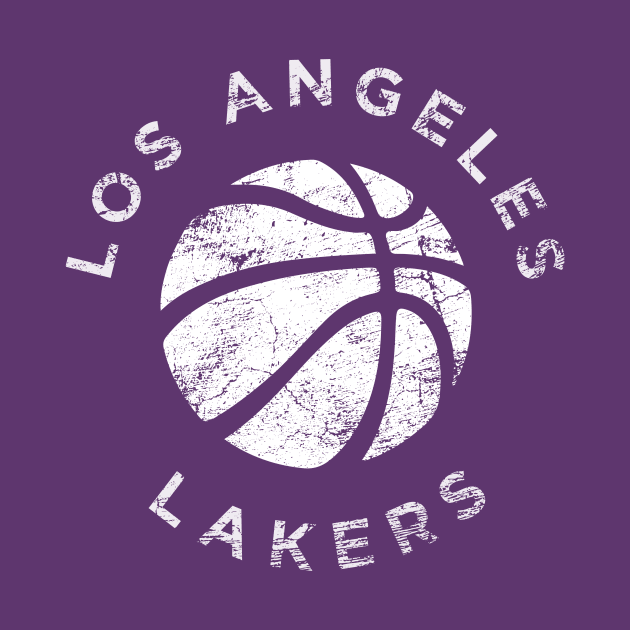 Los Angeles Lakers - Vintage Gym Shirt by StodSquad