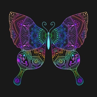 Mandala Butterfly T-Shirt