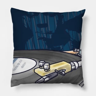 Coltrane blues pocket size Pillow