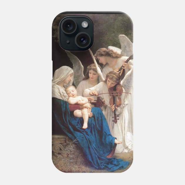 Song of the Angels - Bouguereau Phone Case by Brasilia Catholic