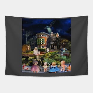 Kewpie Horror Story Tapestry