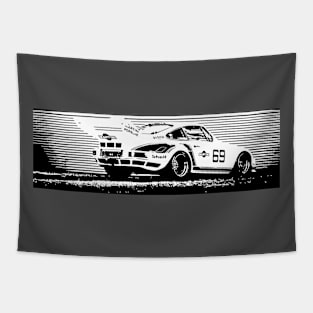 vintage racer Tapestry