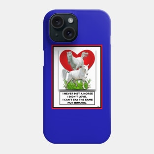 MAY THE HORSE BE WITH YOU Phone Case