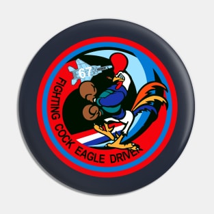 67th Fighter Squadron Pin