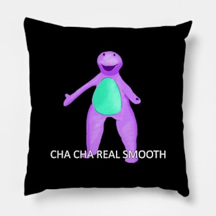 Barney Cha Cha Real Smooth Meme Pillow