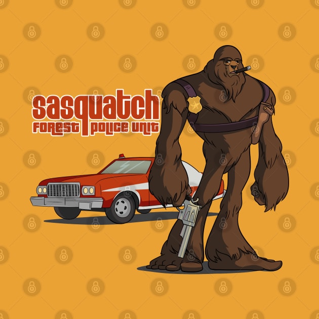 Sasquatch - Forest Police Unit by Those Conspiracy Guys