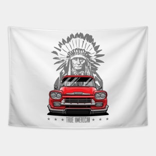 Chevy Apache Pickup Truck Tapestry