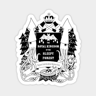 The Royal Kingdom of the Sleepy Forest Magnet