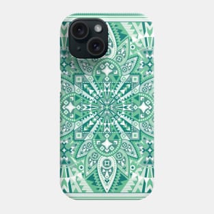 Modern Green Quilt Phone Case