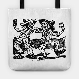 Partying Skeletons Tote