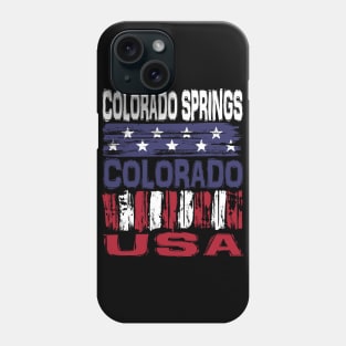 Colorado Springs Colorado USA T-Shirt Phone Case