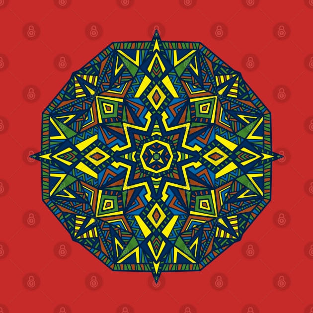 Mandala ornament tribal by Mako Design 