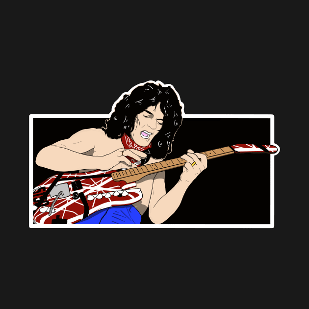 Eddie Van Halen by RevArt