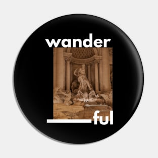 Fashion Wanderful Italy Pin