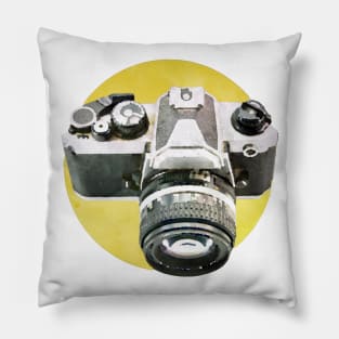 Vintage Camera Pillow