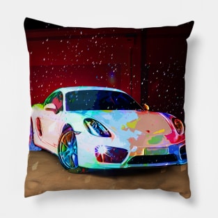 Porsche Cayman - Graphic Pillow