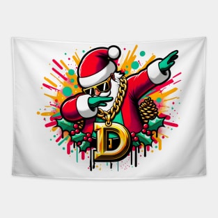 Dabbing Christmas Tapestry