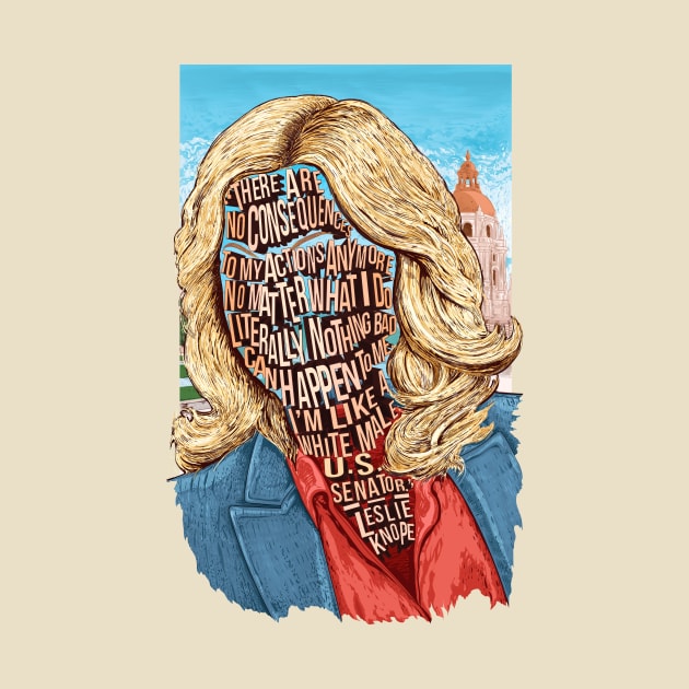 Leslie Knope by NateJonesDesign