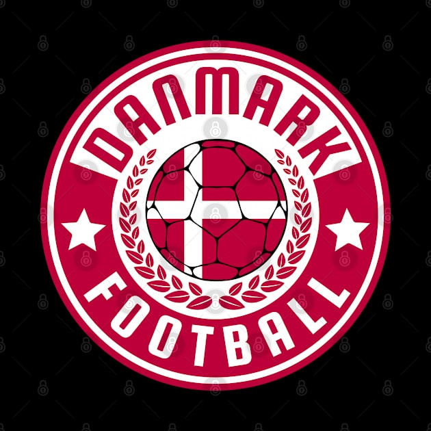 Danmark Football by footballomatic