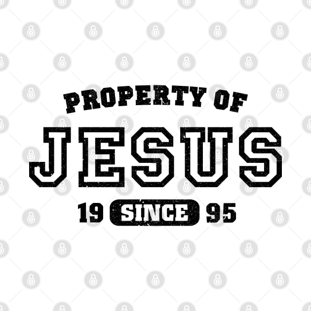 Property of Jesus since 1995 by CamcoGraphics