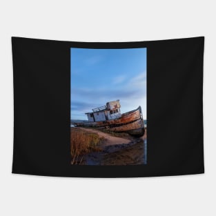 Point Reyes Boat 2 Tapestry