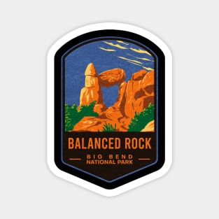 Balanced Rock Big Bend National Park Magnet