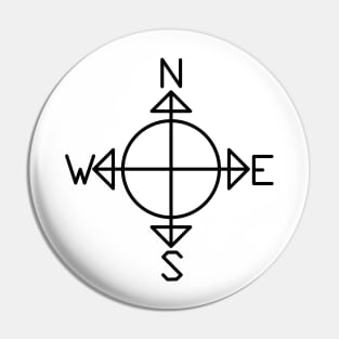 Simple Compass Pin