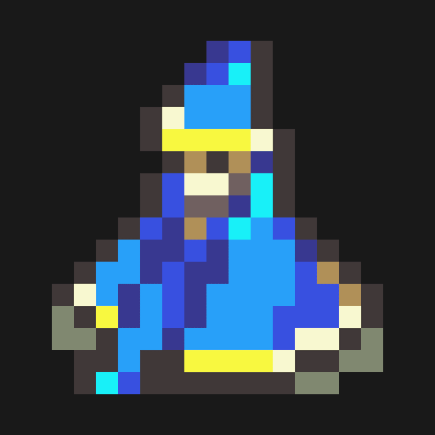 Mage Sprite by SpriteGuy95