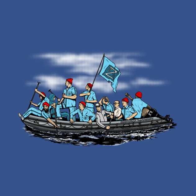 Steve Zissou's Crossing of the Delware by TomLedin