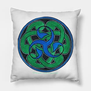 Triskell Shield Pillow