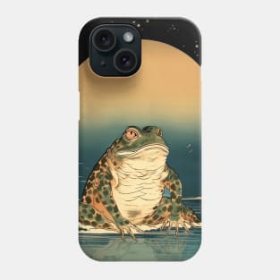 Native American Heritage Month: "The frog does not drink up the pond in which he lives" - Sioux Proverb  on a Dark Background Phone Case