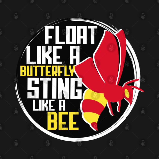 Float Like A Butterfly Ali Quote Float Like A Butterfly TShirt TeePublic