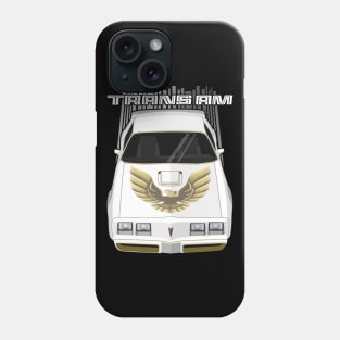 Trans Am 79-81 White and Gold Phone Case