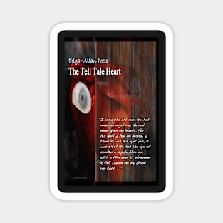 The Tell Tale Heart Image and Text Magnet