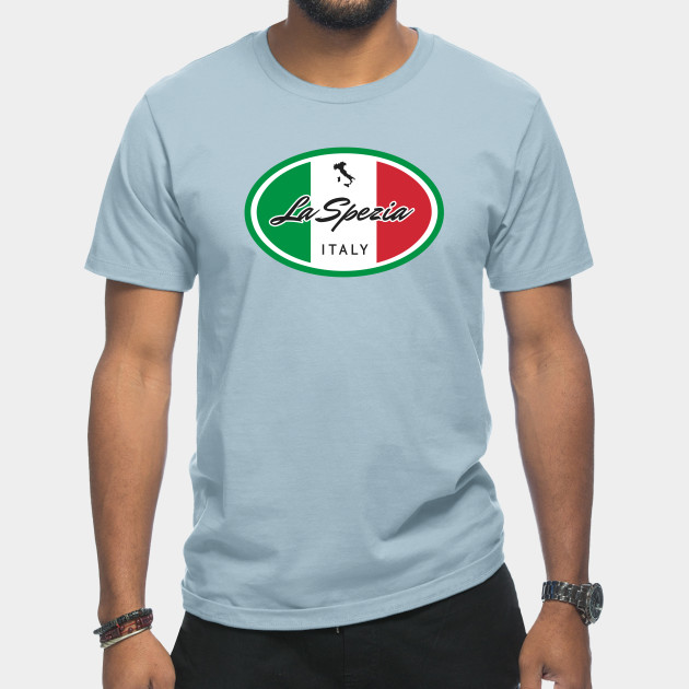 Discover La Spezia Italy Oval - La Spezia - T-Shirt