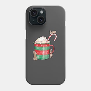 Hot chocolate bunnies Phone Case