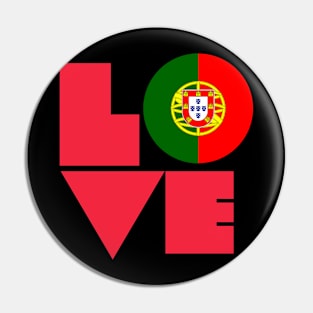 Show your LOVE for Portugal Pin