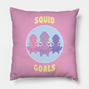SQUID GOALS Pillow