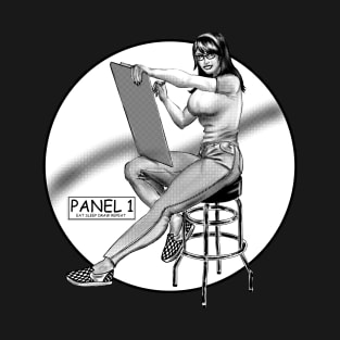 Lea Pin-up Panel 1 T-Shirt