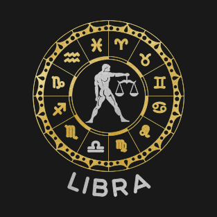 Libra Zodiac Circle T-Shirt